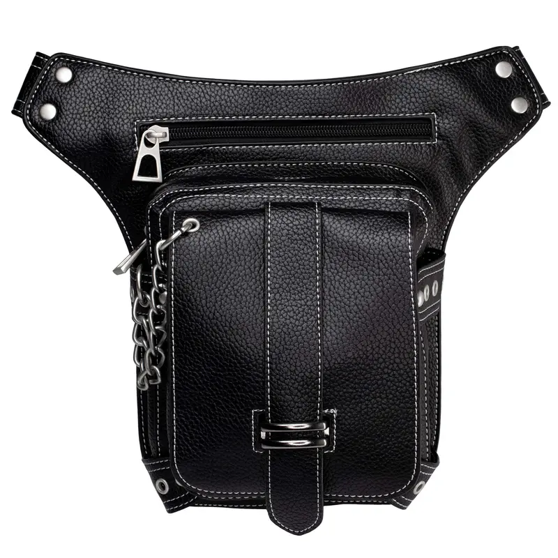 Heuptas 'Biker' - Vrouw - Zwart