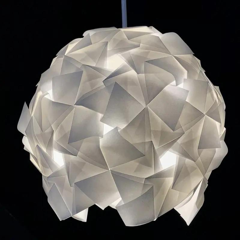 Holstein - Folds - Pendelleuchte aus Papier, E27