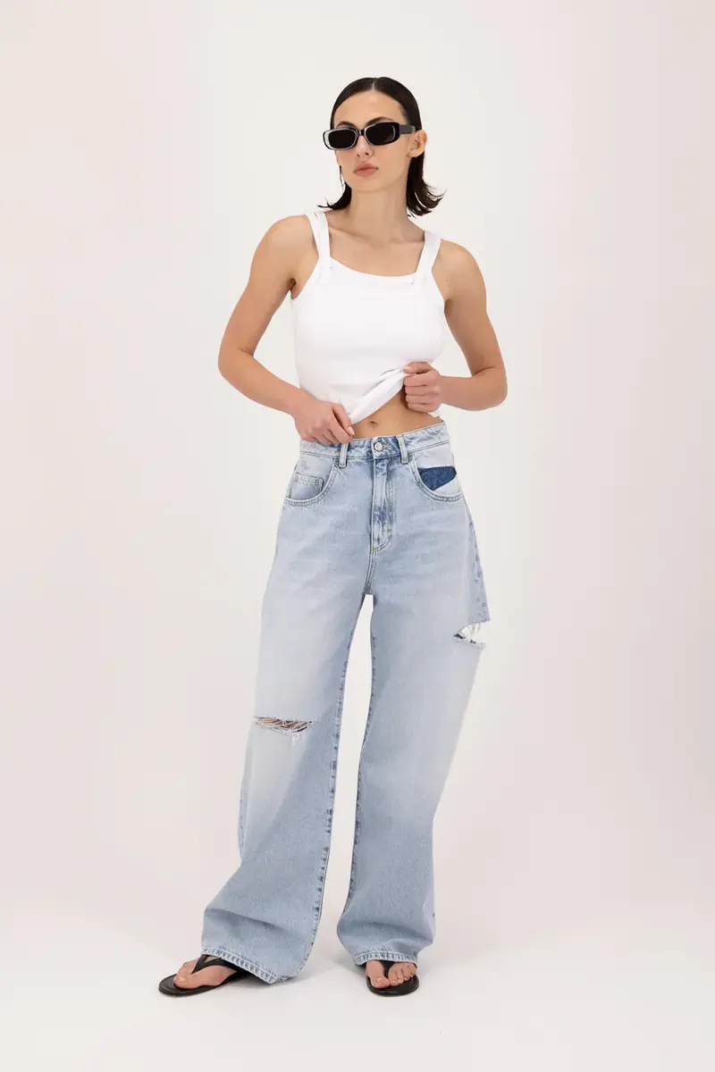 Icon Denim Poppy
