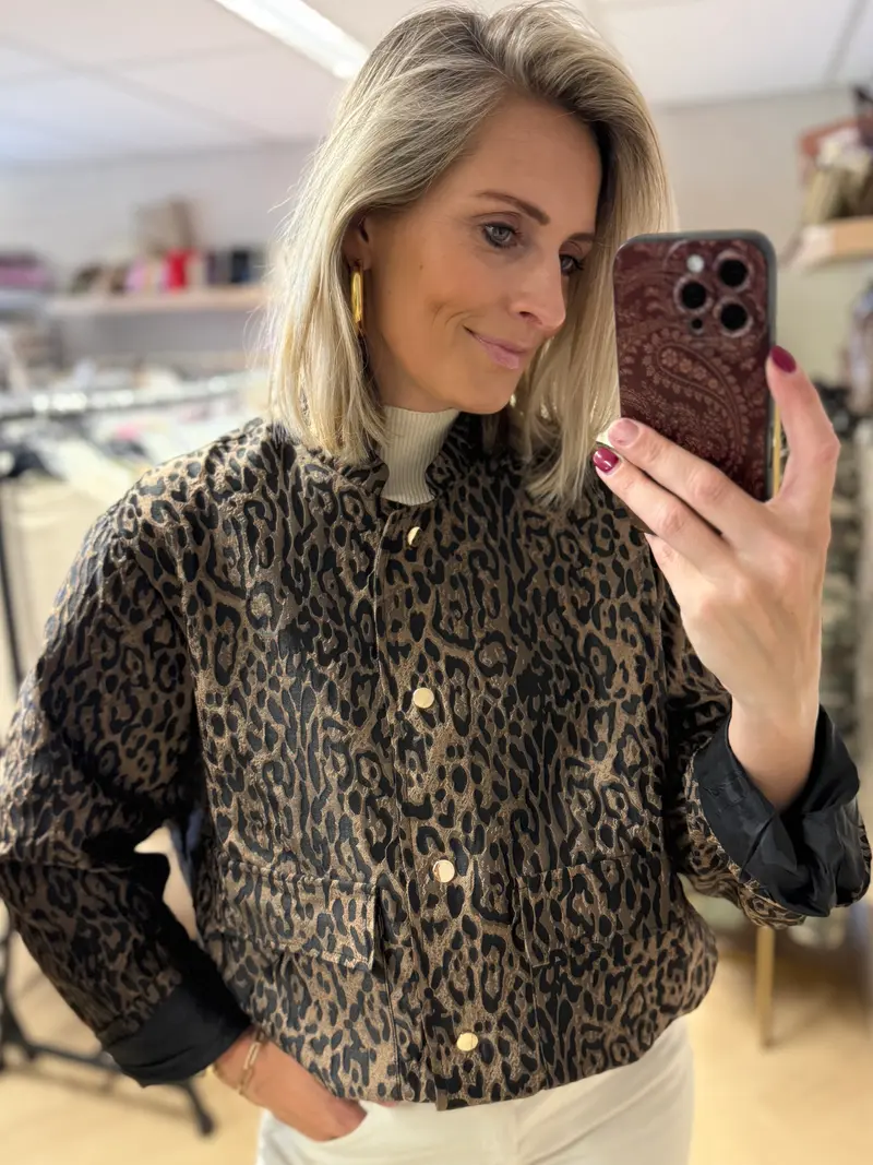 Jack Leopard Bruin Zwart