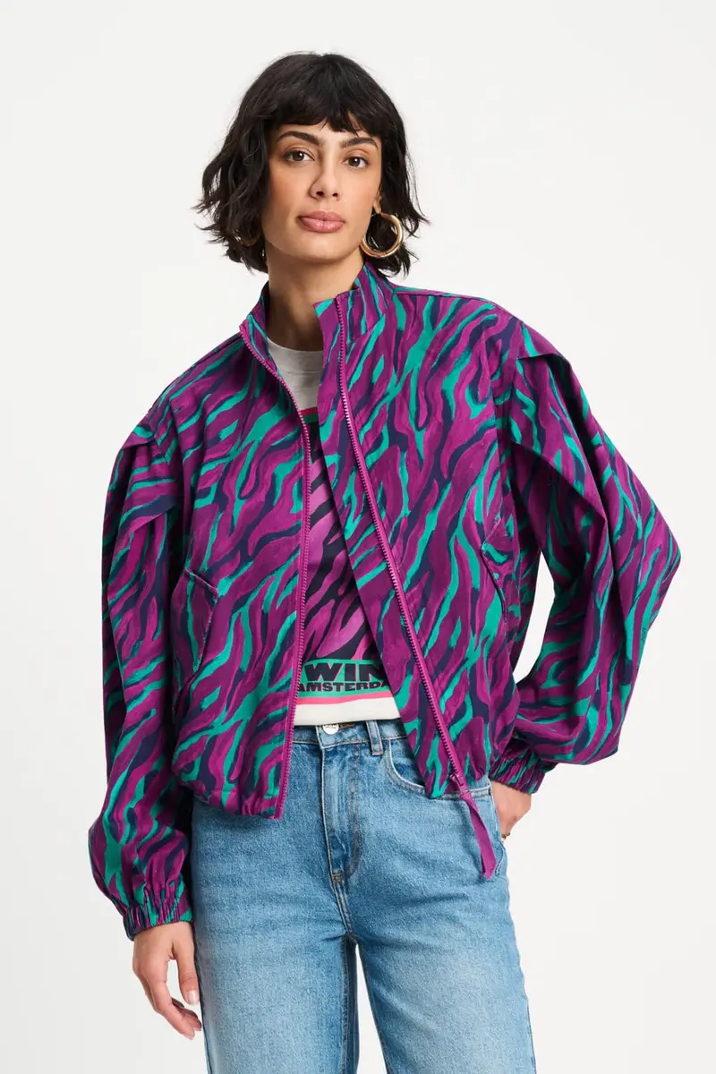 JACKET - Animal Purple