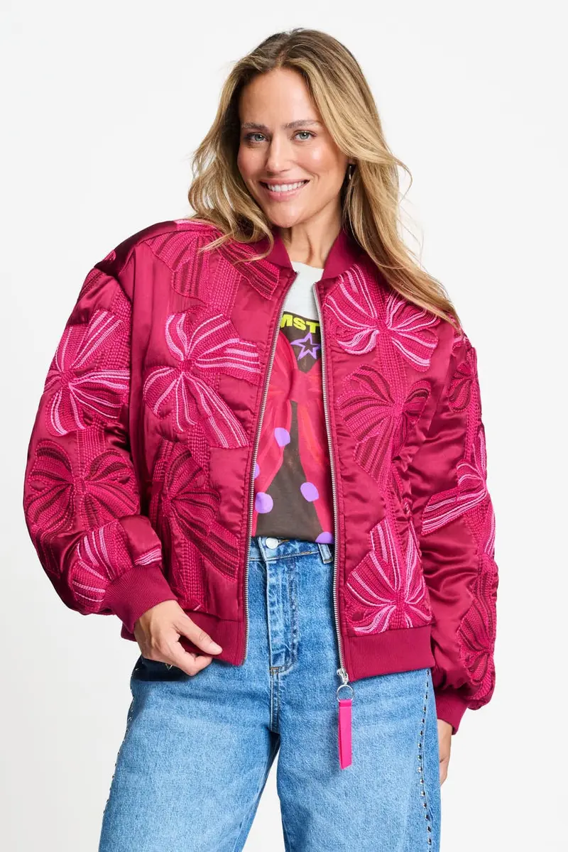 JACKET - Ashley Embroidery Bows
