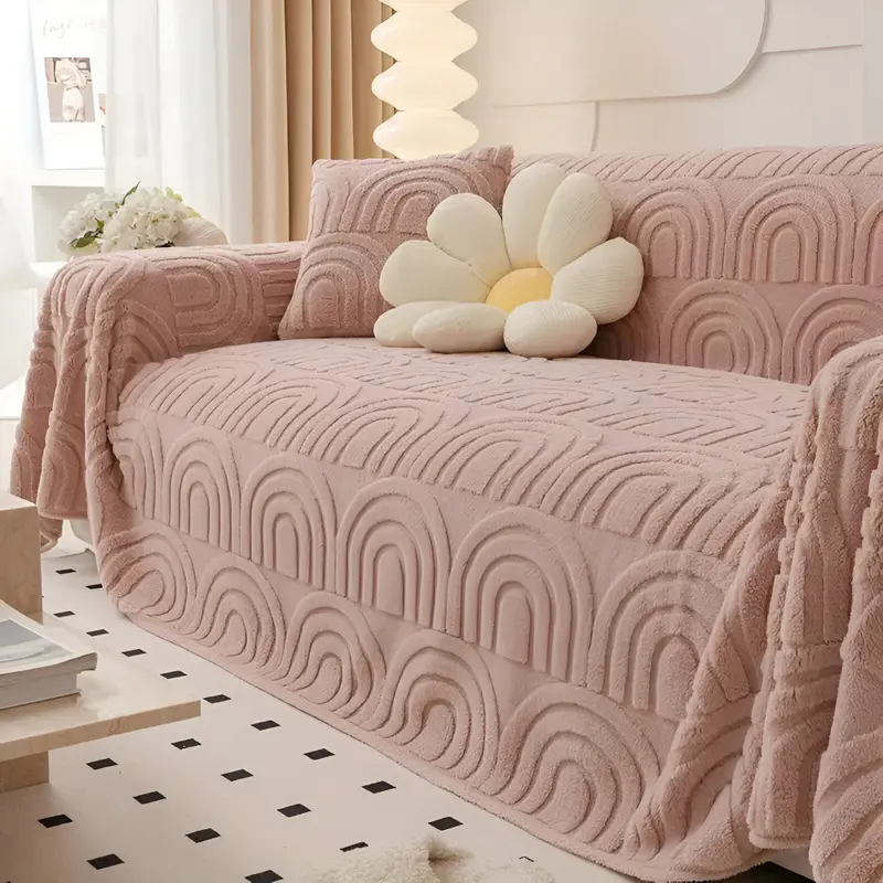 Jacquard - Sofabezug aus Polyester 180x230–180x340 cm