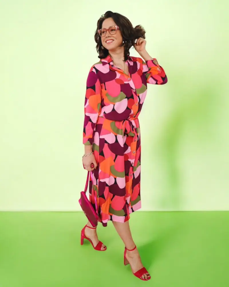 Jade Dress - Colorful Stones