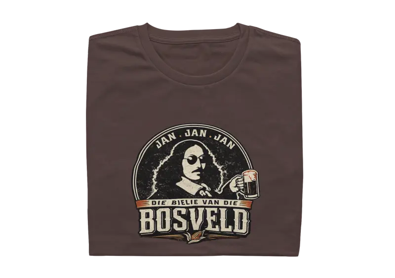 Jan, Jan, Jan Die Bielie Van Die Bosveld - Mens Shirt
