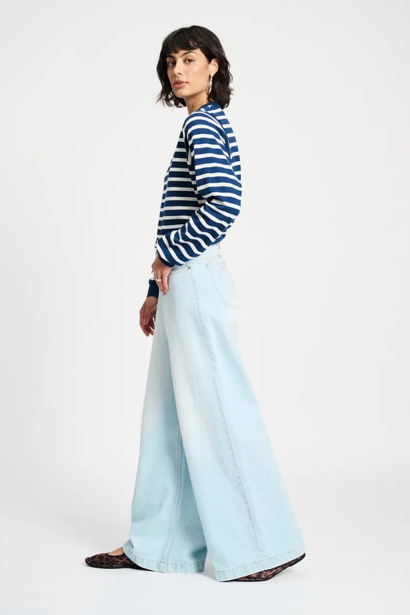 JEANS - Baggy Wideleg Light Blue