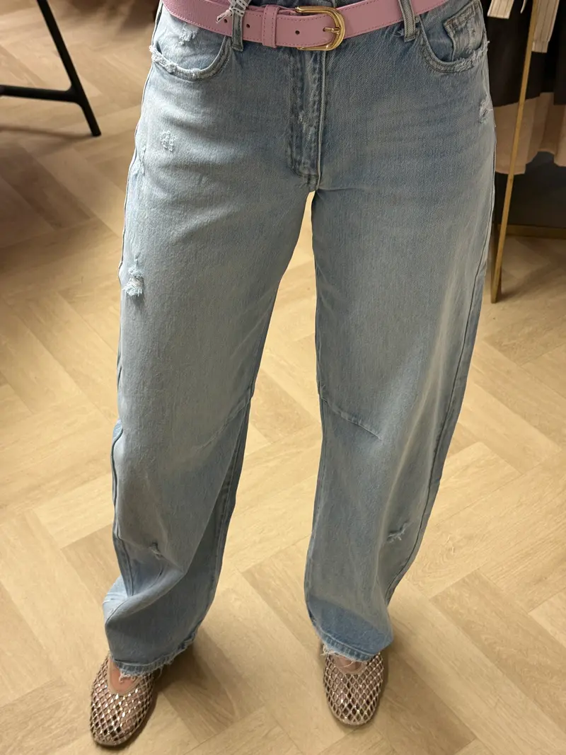 Jeans QH Jill Barrel Fit Light Blue