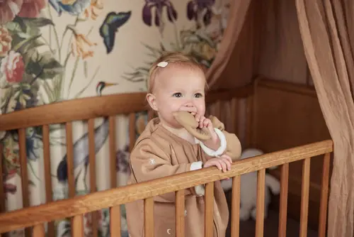 Jollein Bijtring Teddy - Biscuit