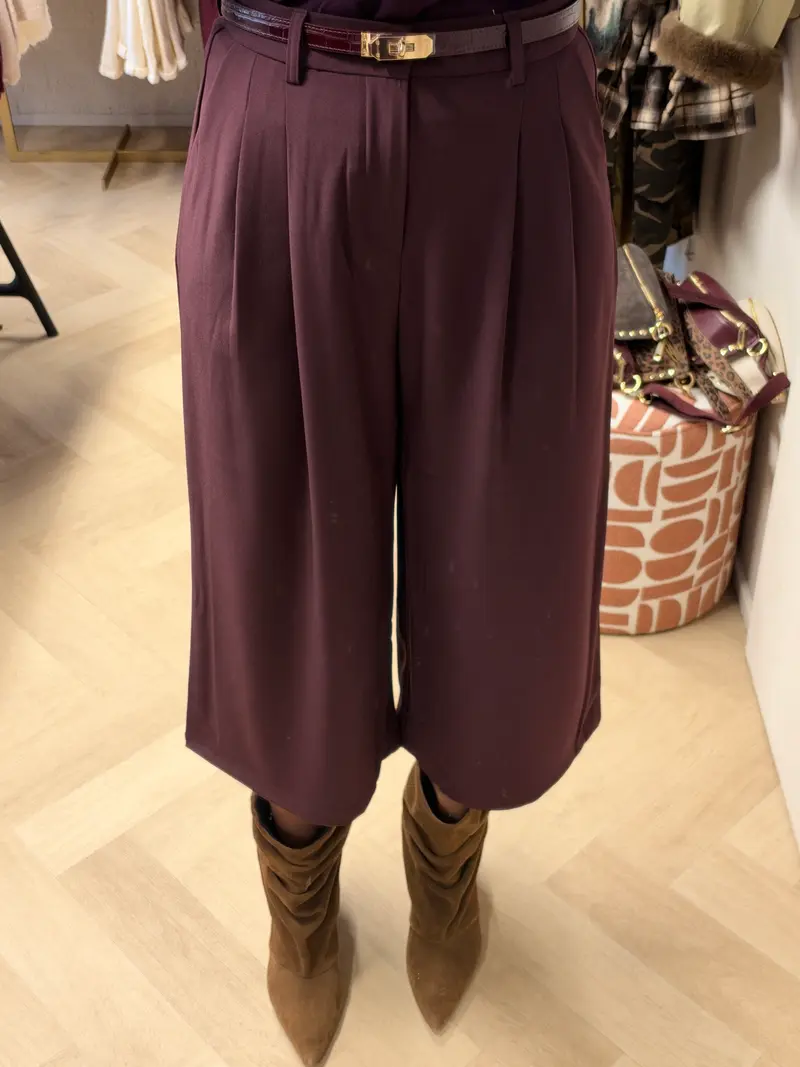 Jort Khloe Bandplooi Plum