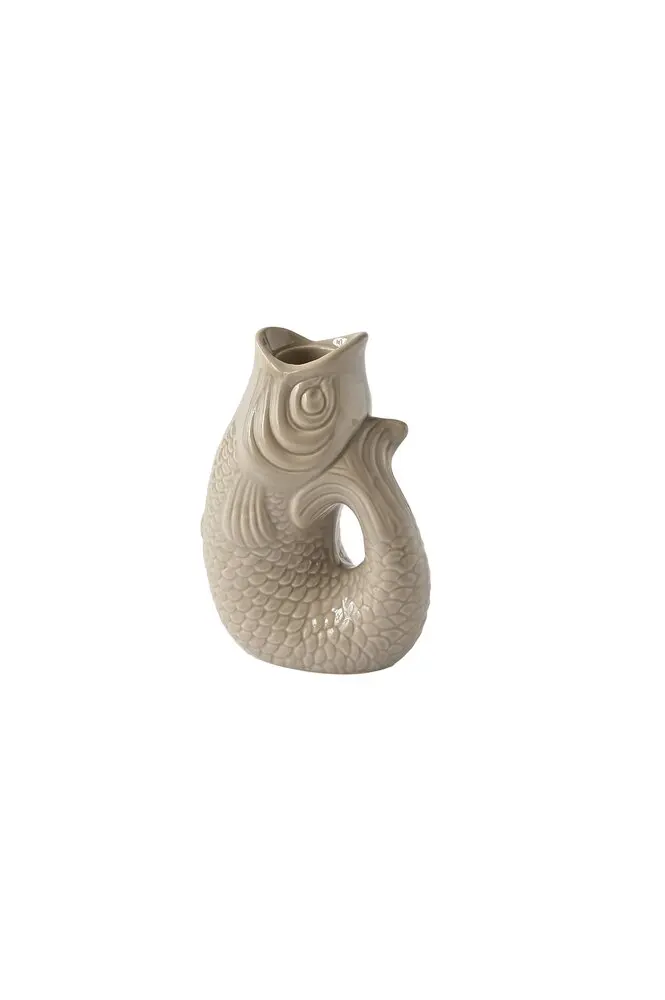 Kandelaar Monsieur Carafon beige Gift Company