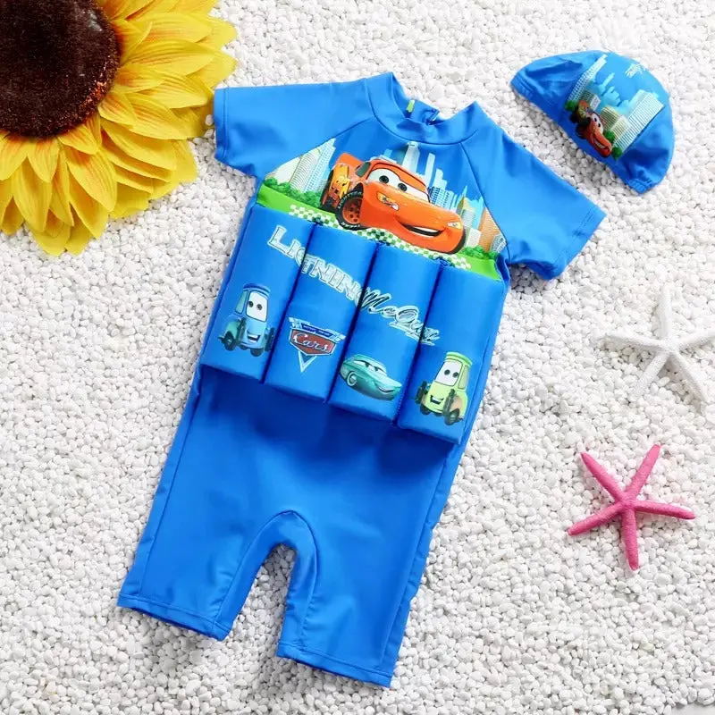 Kinder Zwempak met Drijvers – drijfpak met ritssluiting voor waterpret