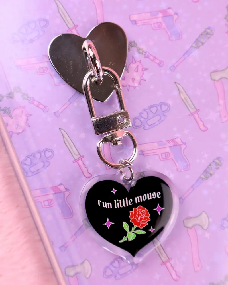 Kindle / Kobo Sticky Heart Charm Run Little Mouse