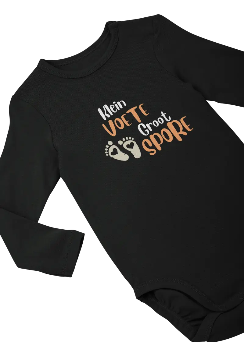 Klein Voete Groot Spore - Baby vest