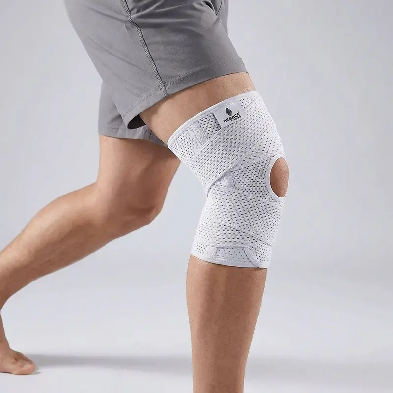 Kniebandage – zijstabilisatoren, kruisbanden en gevoerde knieopening