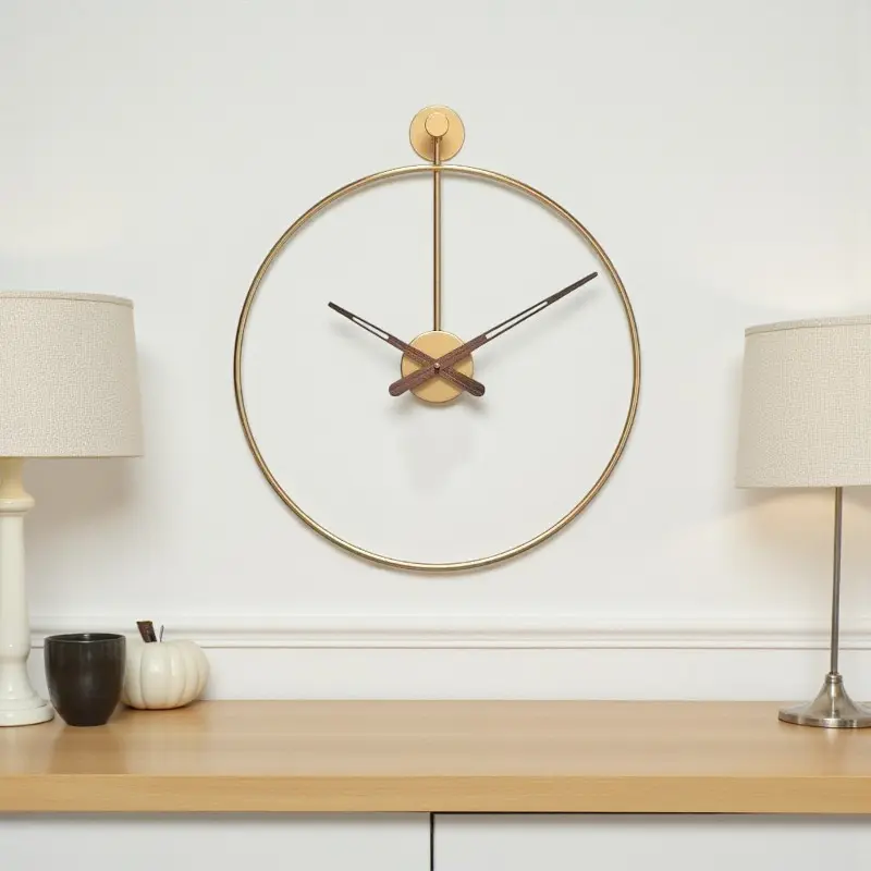 Kochia - Moderne Wanduhr minimalistisch