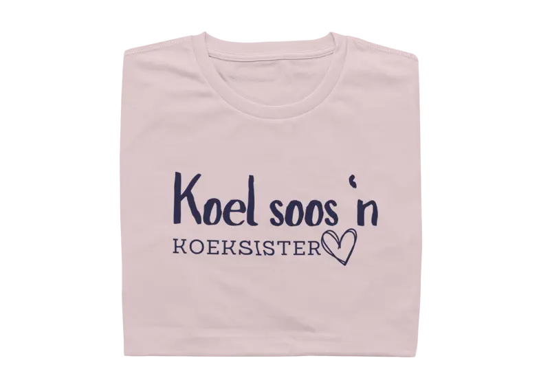 Koel soos 'n koeksister - Ladies Shirt