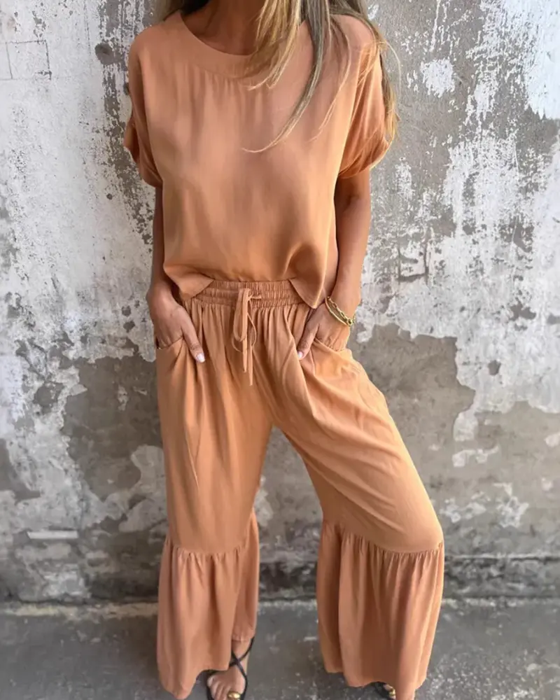 Kristin | Damen Elegantes Set Femininer Stil – Elegantes Feminines Set