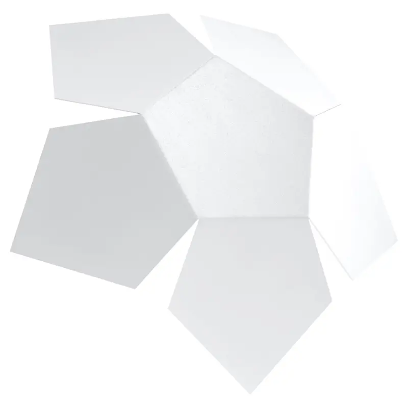 Lateralis - Moderne Wandleuchte aus Stahl in Weiß, 30 x 30