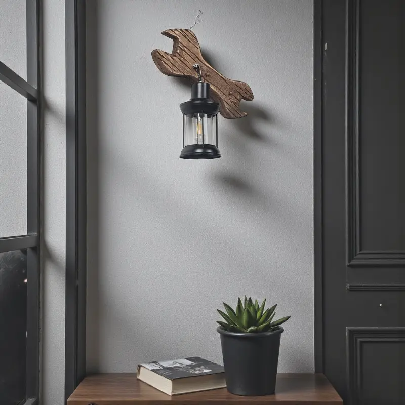 Laternen - Vintage Laternen Wandleuchte mit