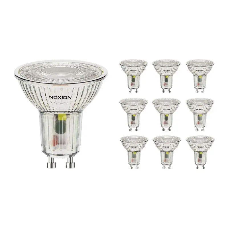 Laxo - Vorteilspack 10x Noxion LED-Spot GU10 PAR16 3,6W