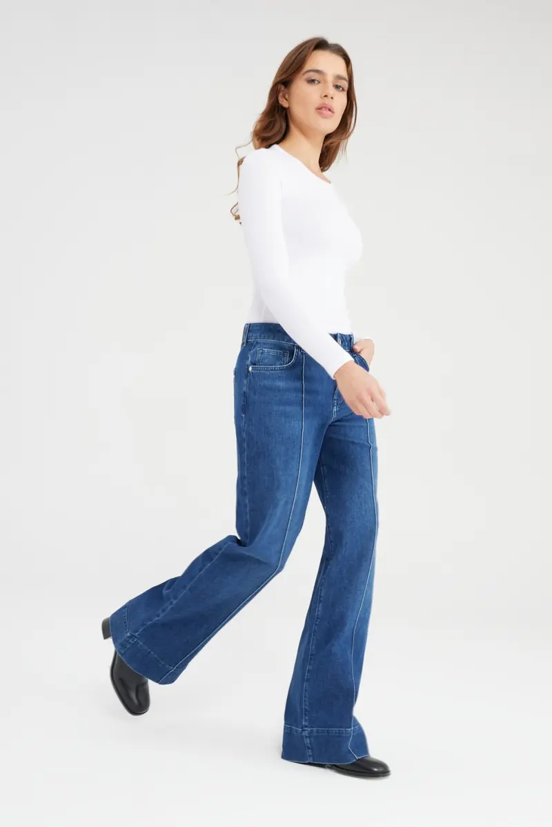 Layla Jeans Dark Blue