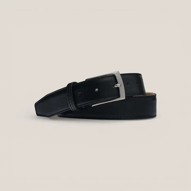 Leather Belt - Black