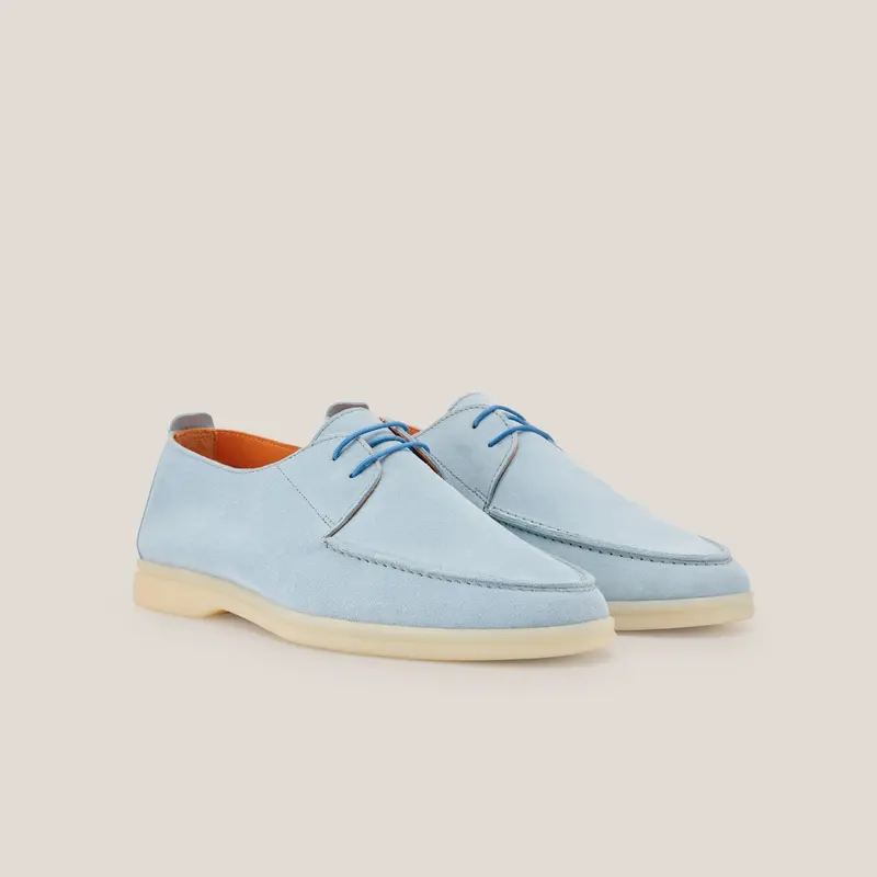 Lecce - Santorini Blue Suede