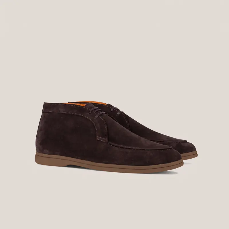 Lecco - Dark Brown Suede