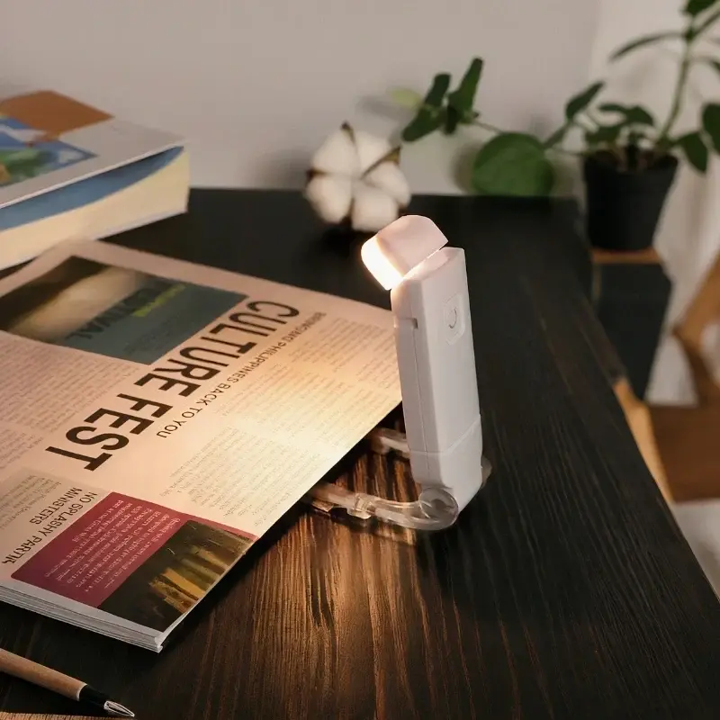 Leeslampje met flexibele arm – dimbaar, oplaadbaar en mee te nemen