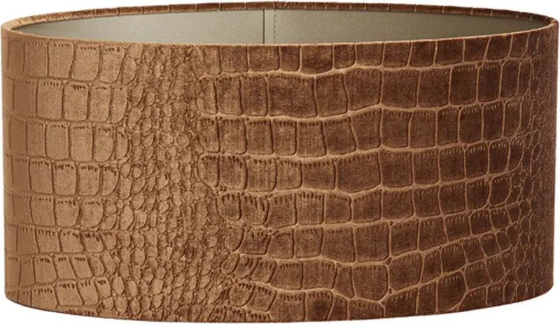 Light Living lampenkap ovaal Praya bruin