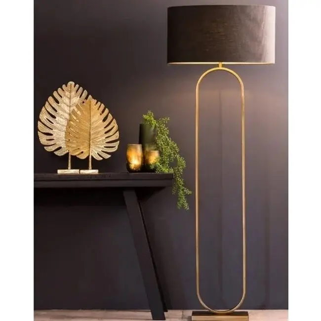 Light Living vloerlamp Jamiri antiek brons
