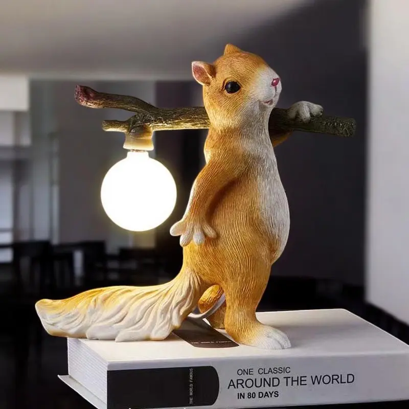 Lino - Eichhörnchen-Lampe für gemütliches Licht