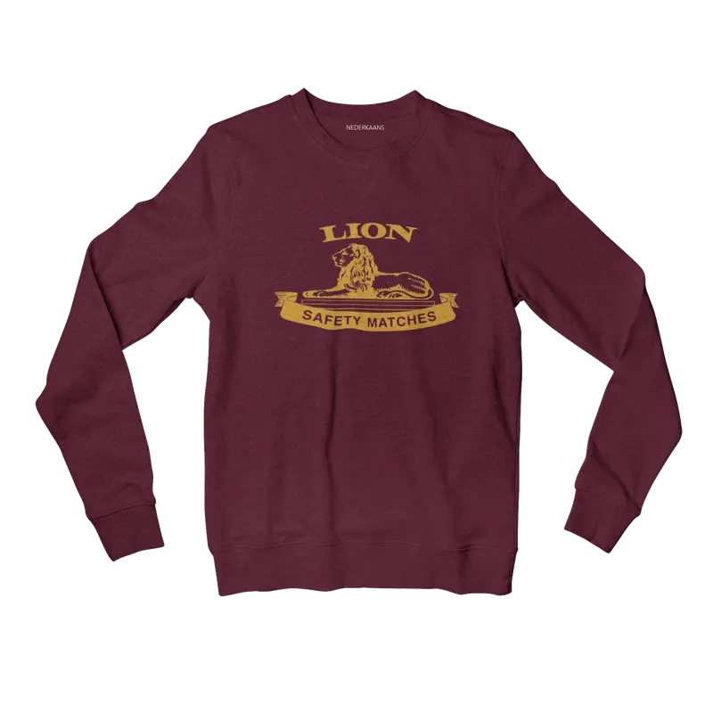 Lion Safety Matches - Mens Sweatshirt