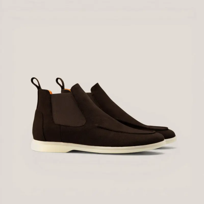 Livorno - Dark Brown Suede