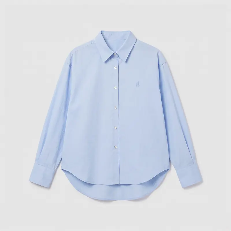 Lois Jeans Caryn Poplin Shirt Celeste Light Blue