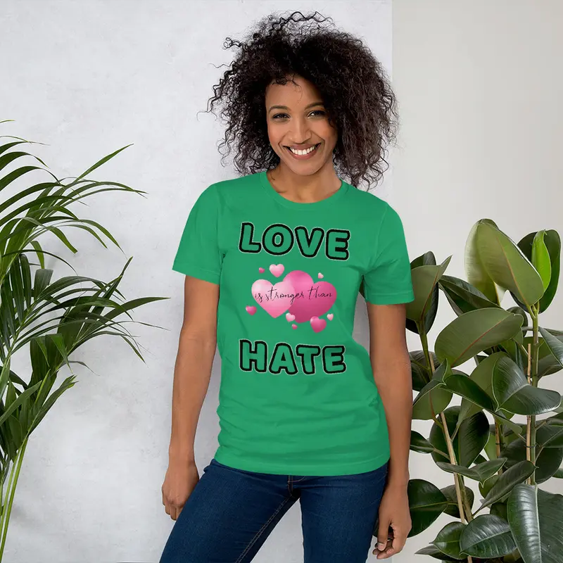 Love is stronger... Short-Sleeve Unisex T-Shirt