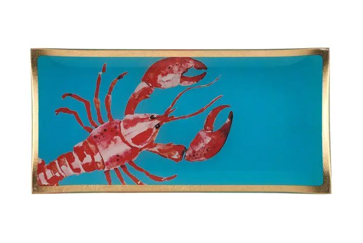 Love Plate L , Cote d'Azur kreeft,  Gift Company