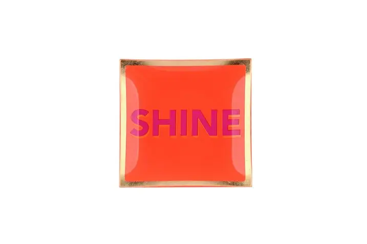 Love Plate vierkant shine ,  Gift Company