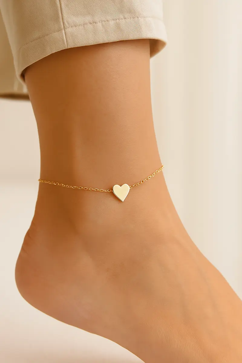 Lovebeat Heart Anklet