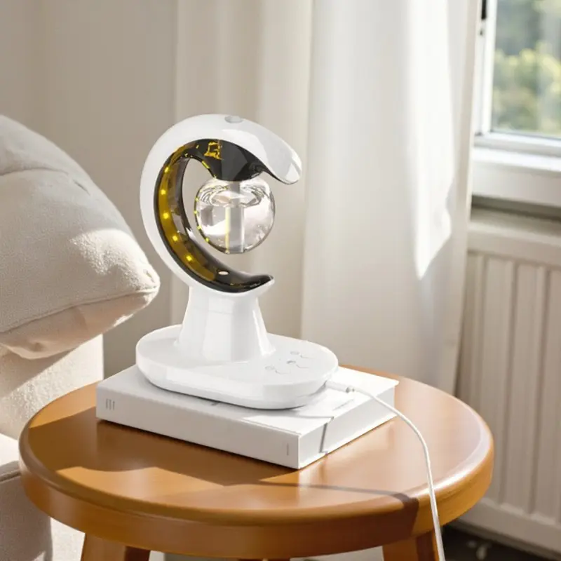Luftbefeuchter - 3-in-1 Luftbefeuchter mit Mückenlampe &