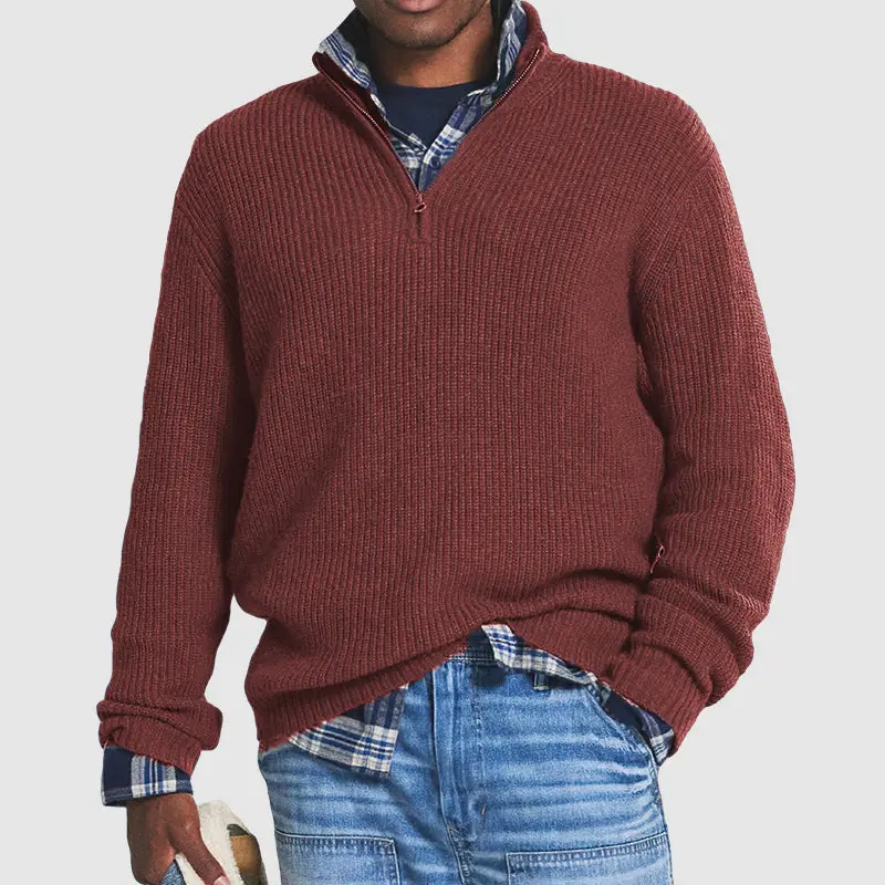Luxe Herentrui met en Rits – Business Casual Stijl