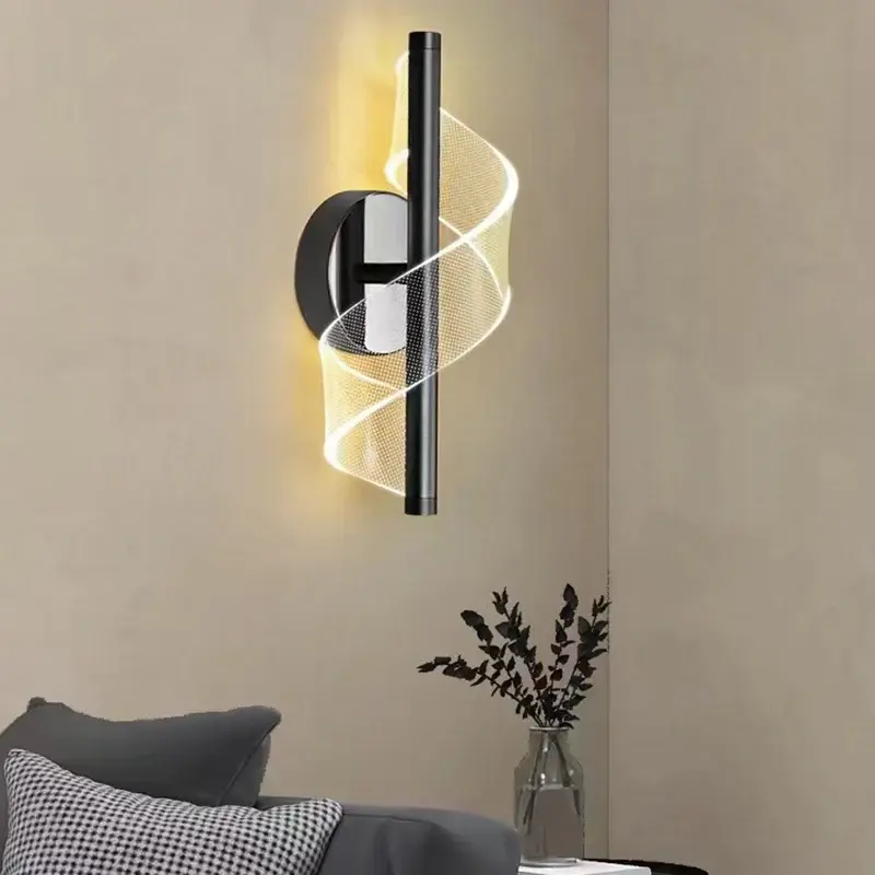 Luxe Wandlamp met Glazen Kandelaar