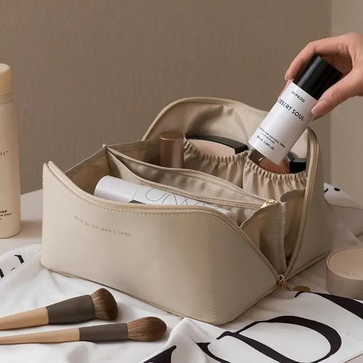 Luxebag Elegante Toilettas – Waterafstotende Make-uptas met Slimme Indeling – Compact & Stijlvol