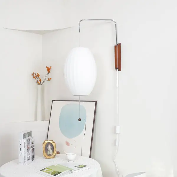Luzana - Wandleuchte im Mid-Century-Stil fürs Schlafzimmer