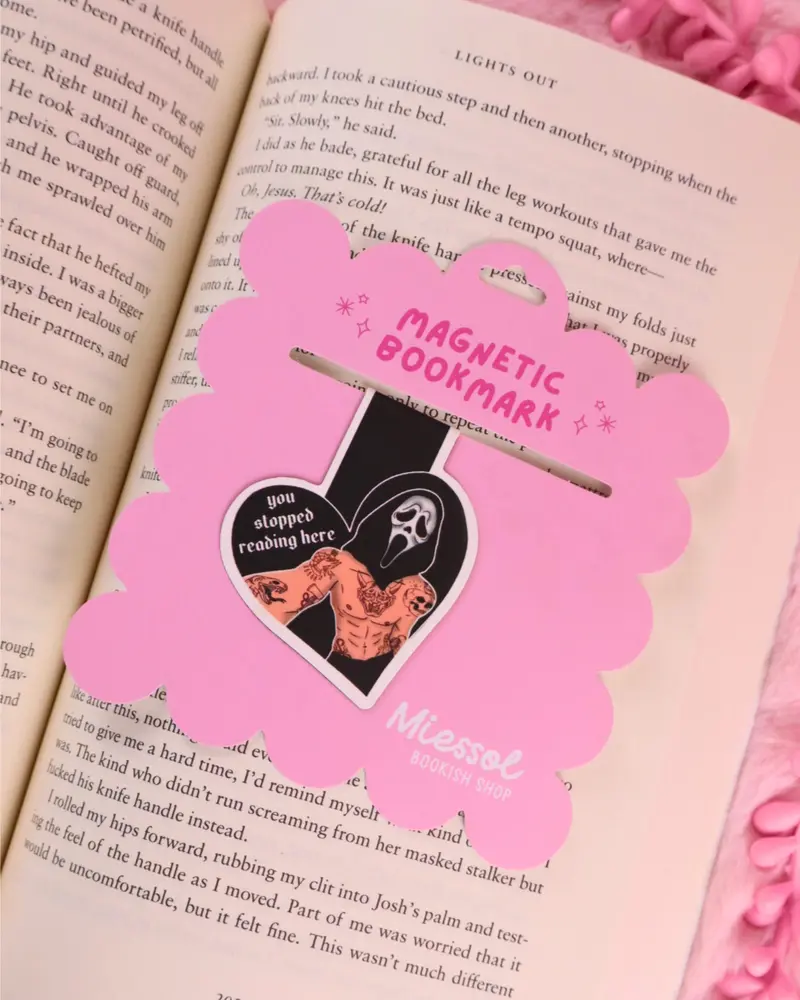 Magnetic Bookmark | Masked Men