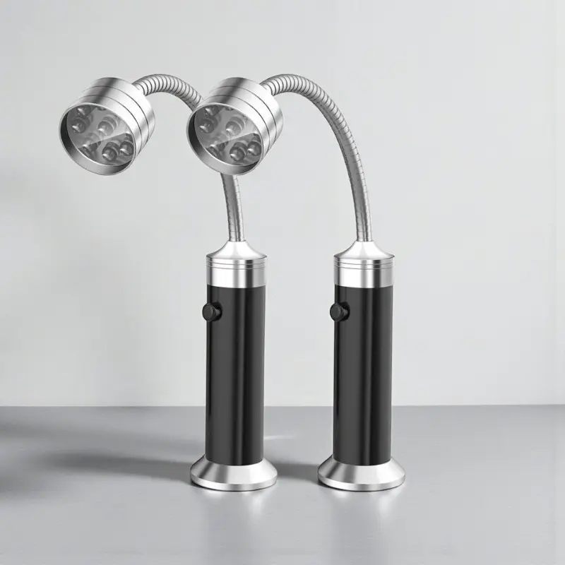 Magnetische - LED Grilllampe mit flexiblem Arm