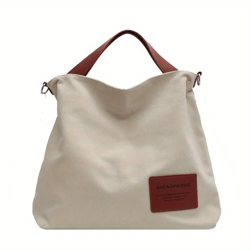 Marisa | Geräumige Canvas Tragetasche