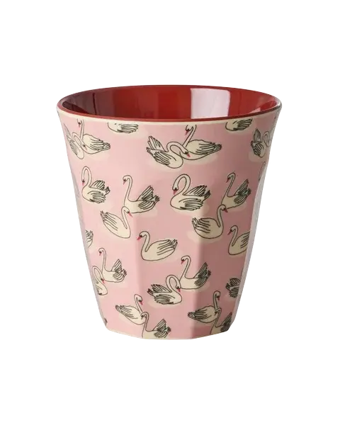 Melamine Cup with Swan in Paris Print