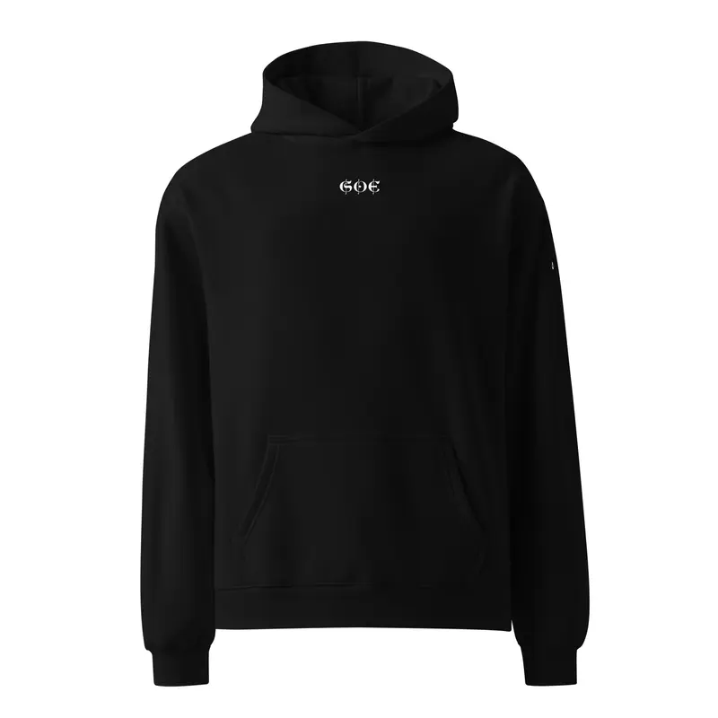 Men's Oversized Hoodie | Card Relaxed Streetwear