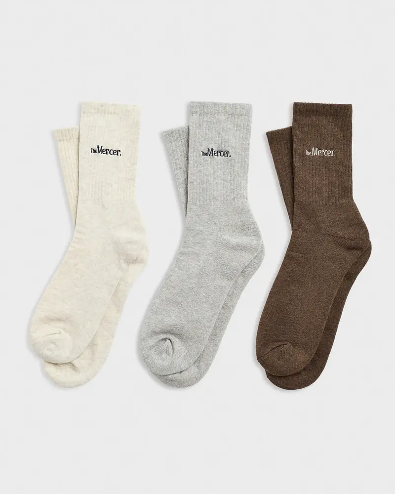 Mercer Sokken 3-pack